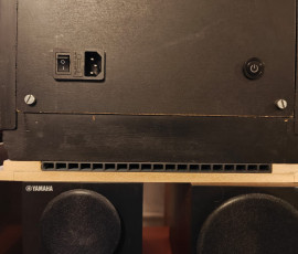 Restomod Ducretet C7 - arrière extension embase